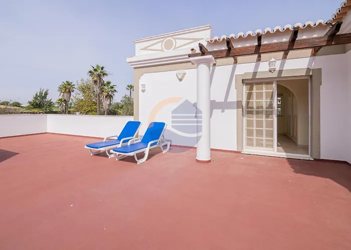 Outdoor Pool With Golf View Villa Portimao